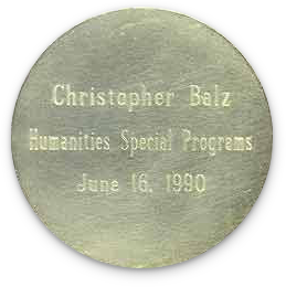 Medal back